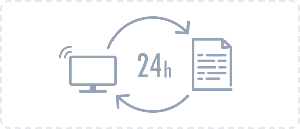 WEB完結でスムーズ発注