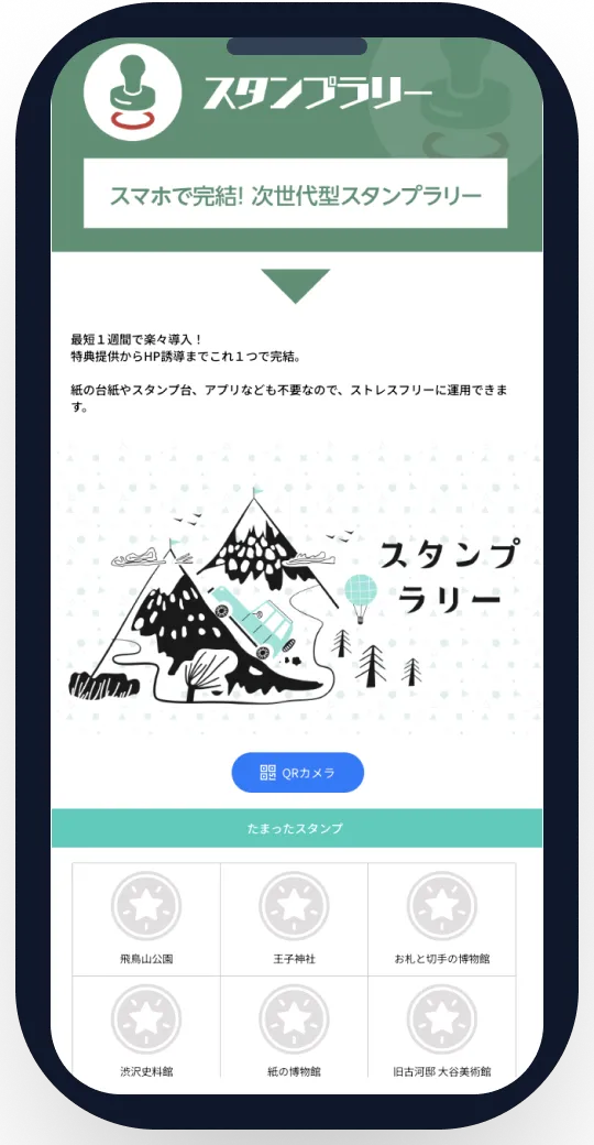 デジタルスタンプラリー